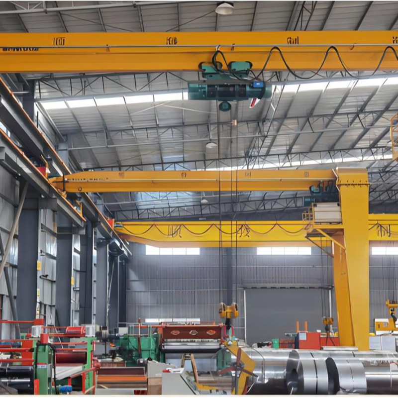 MH Type Singel Girder Half Gantry Crane